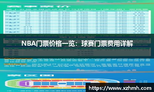 NBA门票价格一览：球赛门票费用详解